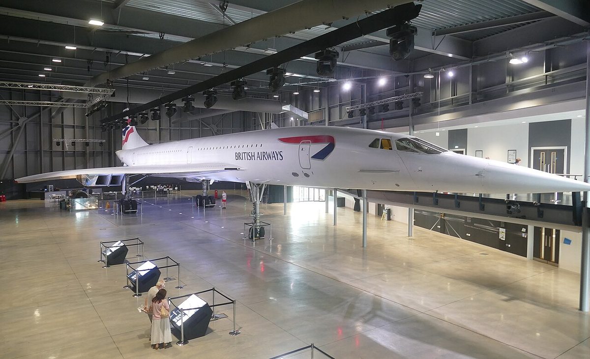 Concorde 216 (G-BOAF) at Aerospace Bristol, Filton